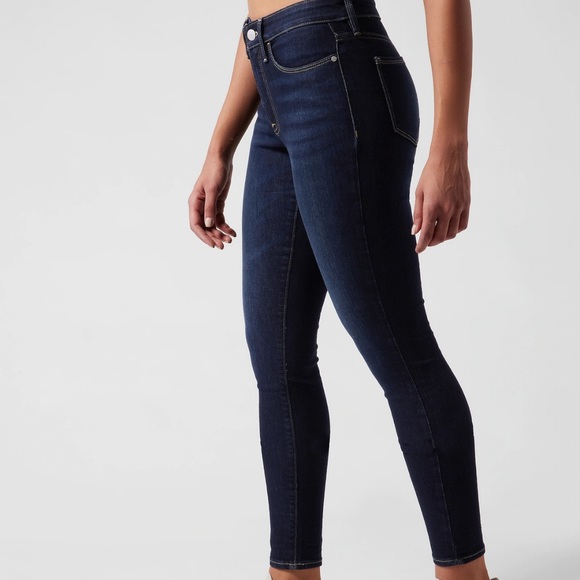 Athleta Jeans Athleta Sculptek Ultra Skinny Midnight Jean Poshmark